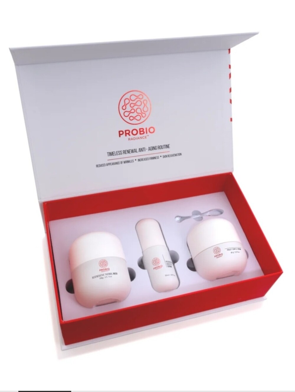 PROBIO RADIANCE TIMELESS RENEWAL ANTI-AGING ROUTINE NIB - Picture 3 of 11